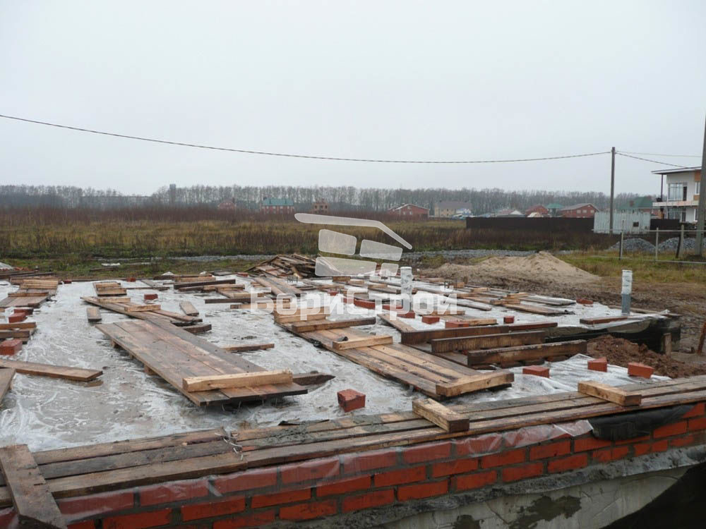 Строительство 2-х этажного дома из газобетона в Борисове